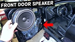 HOW TO REMOVE AND REPLACE FRONT DOOR SPEAKER ON FORD FOCUS MK3