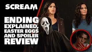 Scream 2022 (Scream 5 Movie Review) Ending Explained Easter Eggs  Breakdown & Spoiler Review