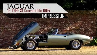 Jaguar E-Type S1 Convertible 1964 - Small Test Drive - E Type Xk-E Engine Sound Scc Tv