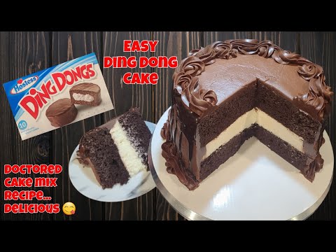 Video Easy Yummy Ding Dong Cake recipe!! - youtube