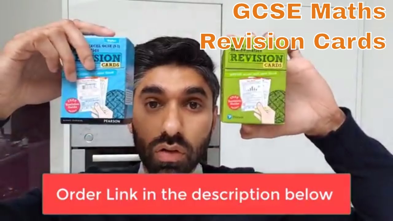 Gcse Maths 9 1 Revision Cards Higher And Foundation Maths Flashcards Edexcel Aqa Maths 18 Youtube