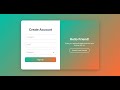 Modern Login & Register Form with Flip Animation | HTML, CSS & JavaScript 🔥