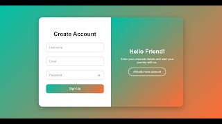 Modern Login & Register Form with Flip Animation | HTML, CSS & JavaScript 🔥