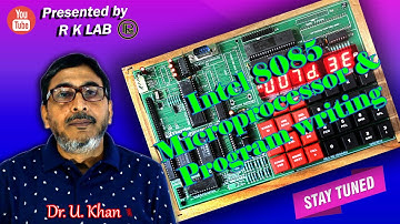 Program Writing With Microprocessor 8085 Trainer Kit.