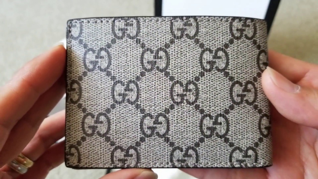 grey gucci wallet