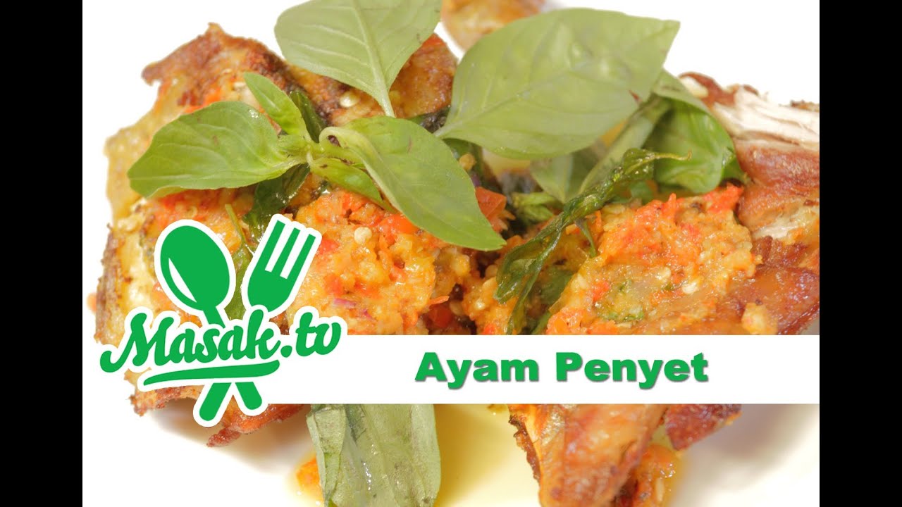 Ayam Penyet  Resep #142 - YouTube