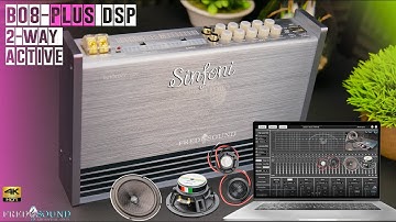 Sinfoni Bo8 Plus DSP Software Setup vs Completo 165 4K @frednsound