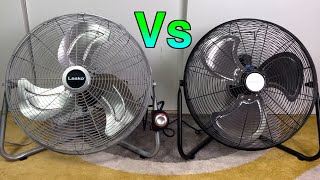 20 Inch Floor Fans Comparison - Lasko Vs Pelonis High Velocity Floor Fans
