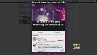 Baltimore Firefighter Comments On Photo Advocating For Violence Against Police Officers