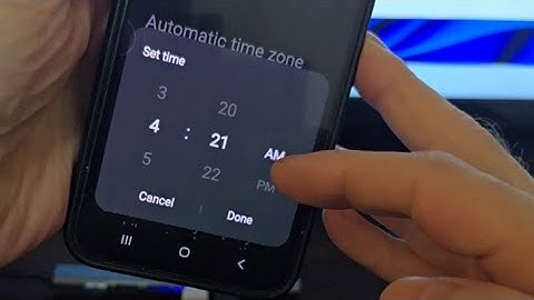 How to change time format in samsung A17 | How to set time in samsung A17 mobile