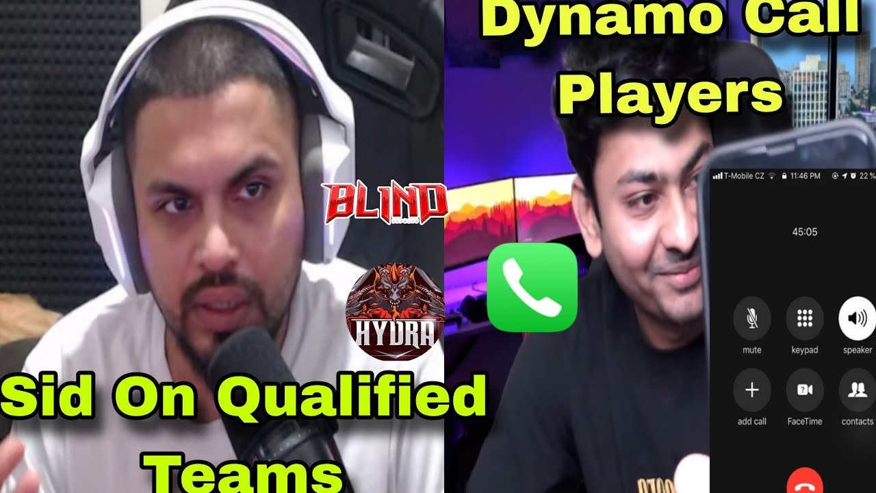 Sid On Qualified Teams HYDRA Blind 🐉 Dynamo Call Players - YouTube