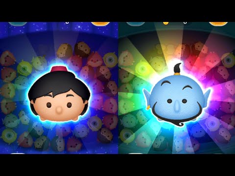 ツムツム x Disney Tsum Tsum x Aladdin」使用5變4技能達到1000萬分