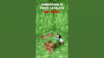 1M Faces 3D Cloth Vs Minecraft Steve | Cloth Simulation In Blender 🔥 #shorts #minecraftanimation