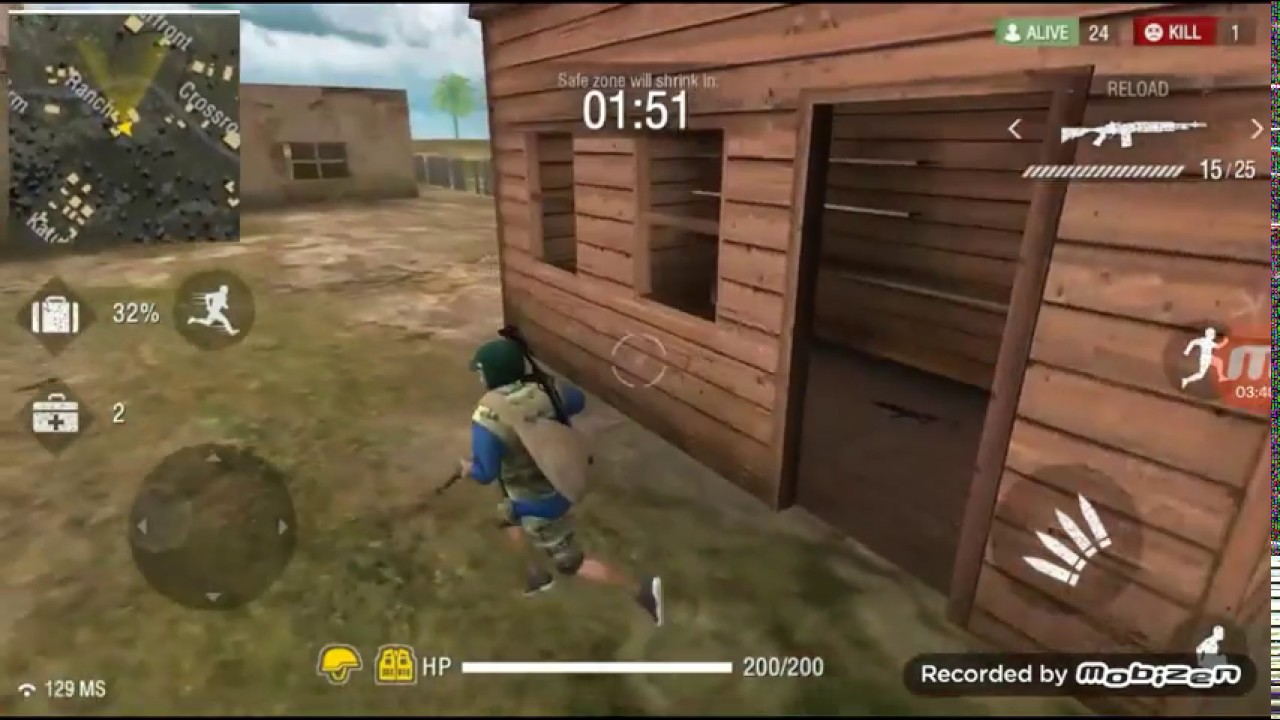 How to play Free Fire Battle Ground in Android - YouTube - 