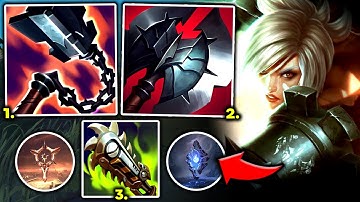 RIVEN HOW TO 100% OBLITERATE ALL TOPLANE TANKS (DO THIS) - S12 Riven TOP Gameplay Guide