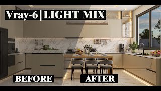 Vray LIGHT MIX- How to change your lighting WITHOUT RE-RENDERING- VRAY-6