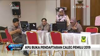 KPU Buka Pendaftaran Caleg Pemilu 2019