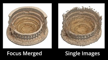 Enhanced 3D Models with Photogrammetry and Focus Alpha