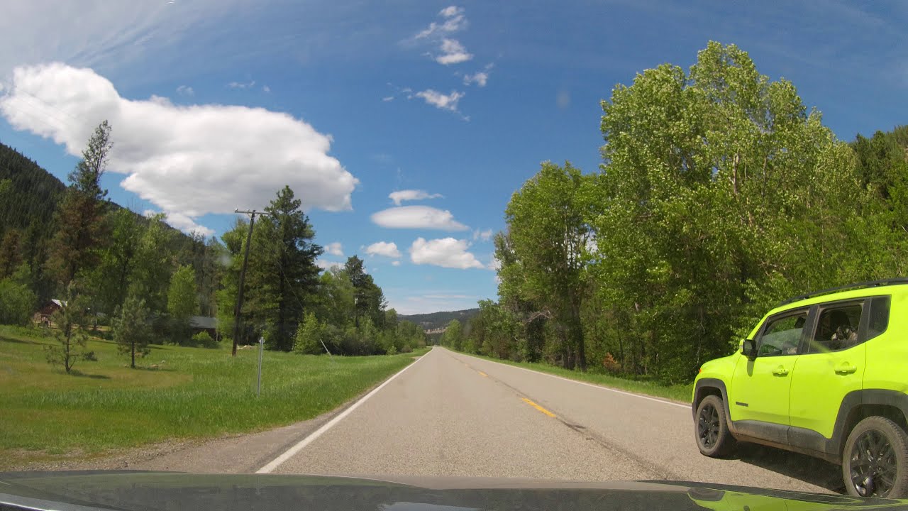 Driving through Monarch, Montana YouTube