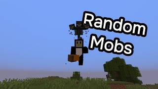 Minecraft but random mobs spawn EVERY 10 SECONDS