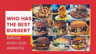 FOOD | Le Burger Week 2020 Winnipeg Winner - Who has the best burger | Jean Monique Sanchez