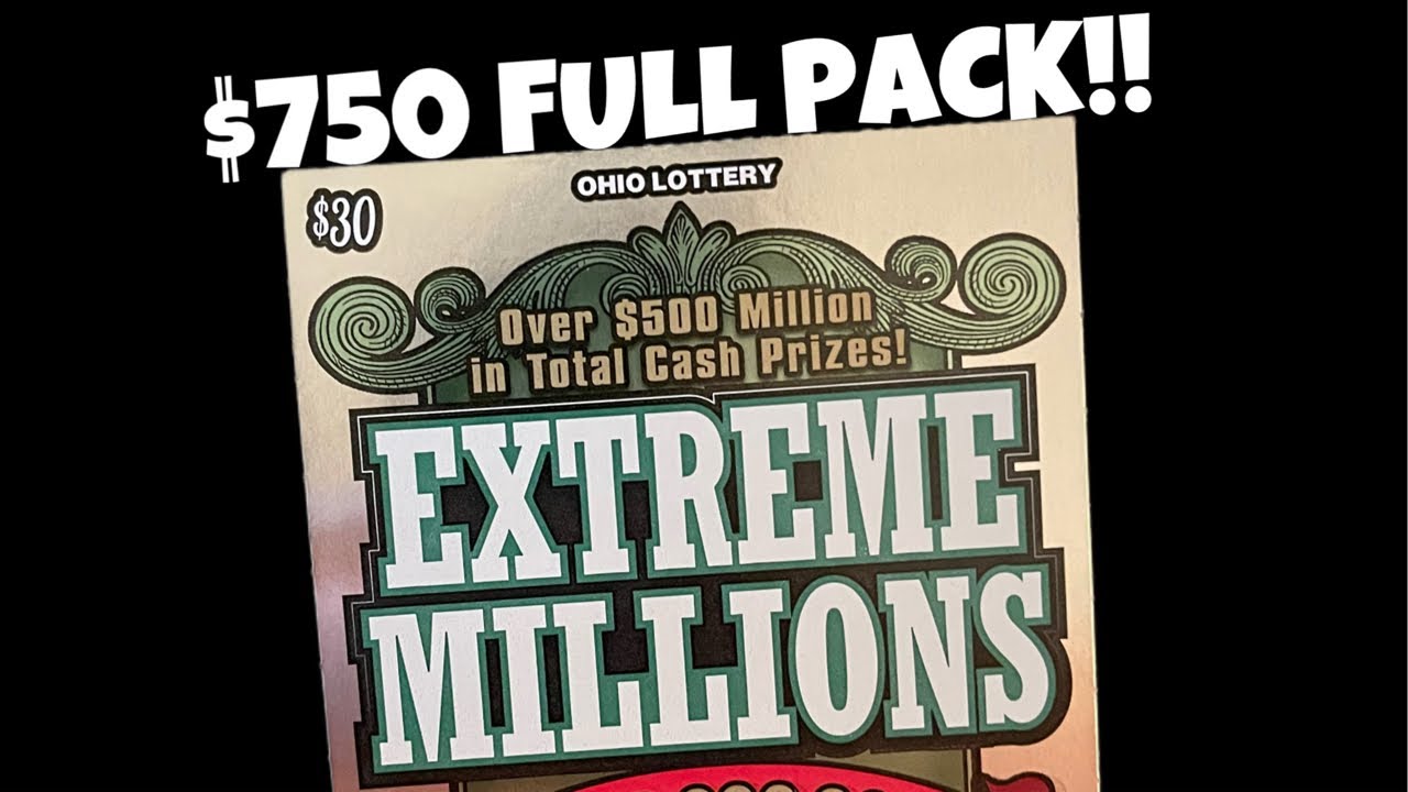 $30 EXTREME MILLIONS!! | $750 FULL BOOK!! | OHIO LOTTERY SCRATCH OFFS!!
