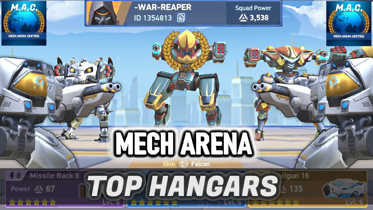 Kdo je nejsilnější hráč v Mech Arena?