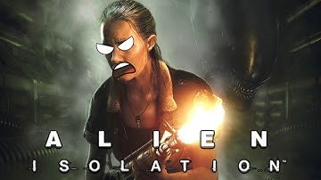 Alien Isolation: FLAMETHROWER vs XENOMORPH. Part 9.