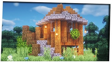 Minecraft: 1.16 - How To Build a Unique Diagonal House!｜Diagonal house Tutorial｜  House Design!｜