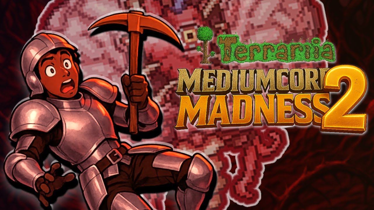 GreaterStark Live 🔴 | Terraria Mediumcore Expert #04 — Jungle Exploration, Max HP & Brain of Cthulh