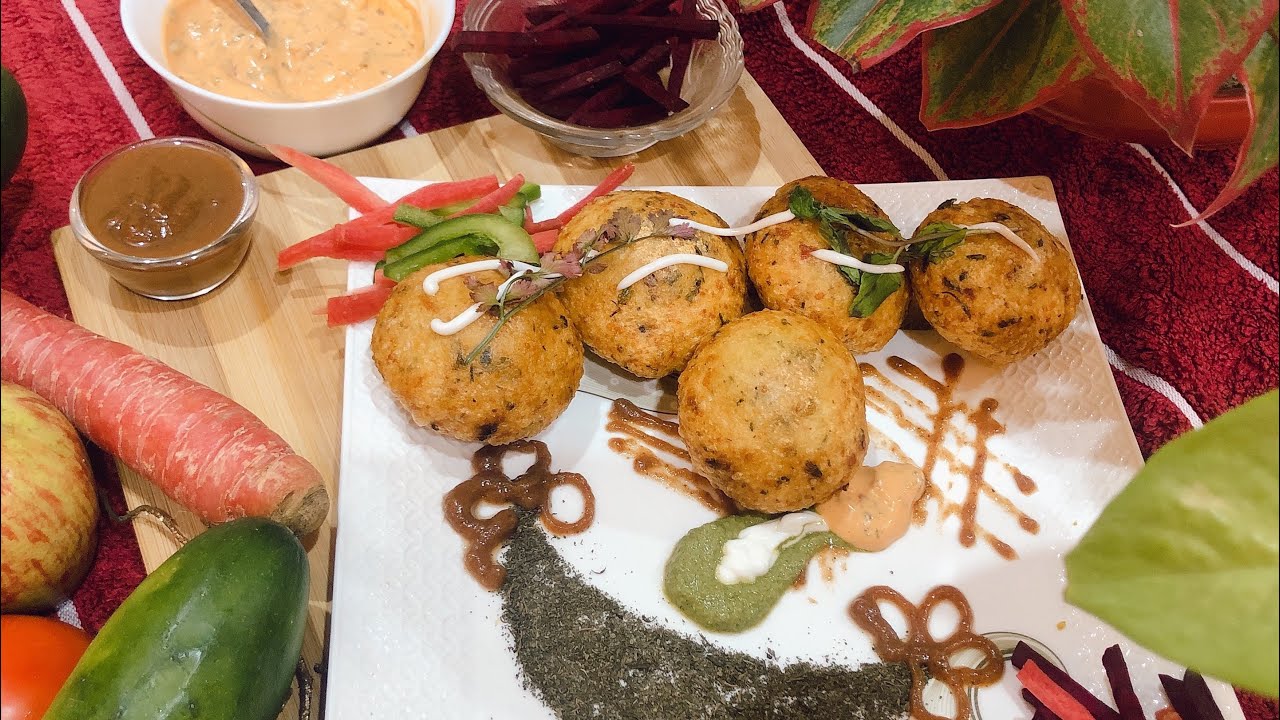 Stuffed Aloo Tikki #StuffedAlooTikki Crispy Cheesy Stuffed Aloo Tikki #CheesyStuffedAlooTikki | Food and Passion by Kavita Bardia