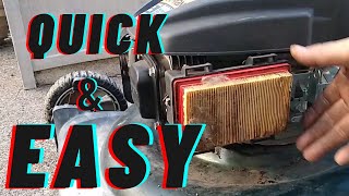 Mower Air Filter Replacement Effortless Step-by-Step Tutorial