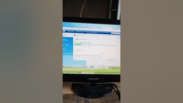 Hướng dẫn tạo file ghost bằng acronis true image 2023 năm 2024