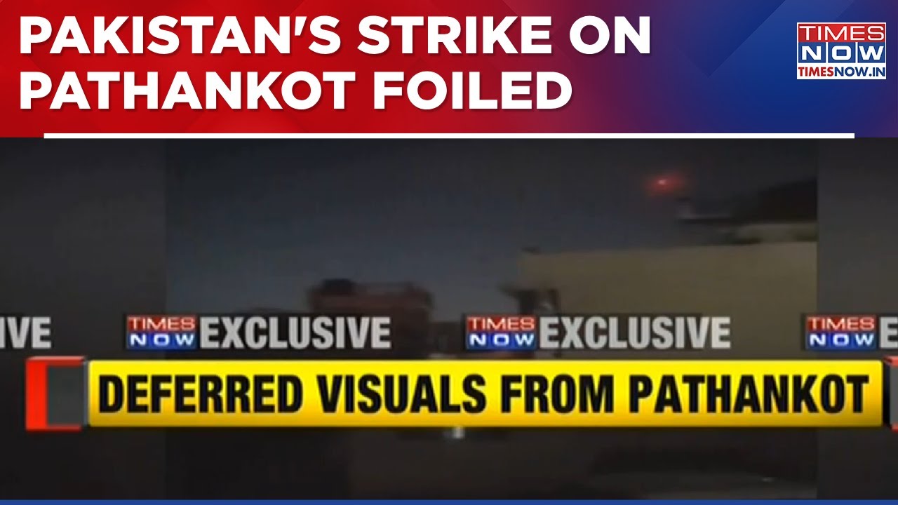Pakistan's Strike On Pathankot Foiled By India, Counter Drone Strike ...