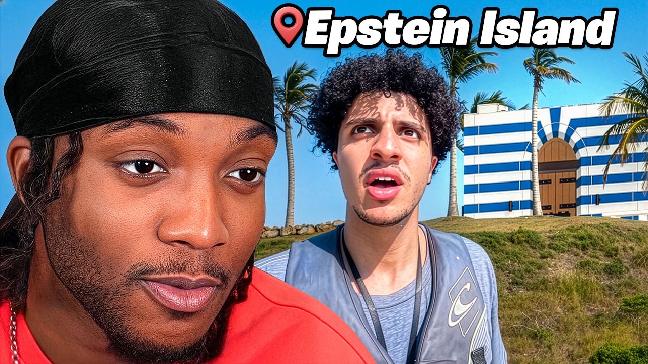 HE SNUCK ONTO EPSTEIN'S PRIVATE ISLAND TO EXPOSE THE TRUTH.