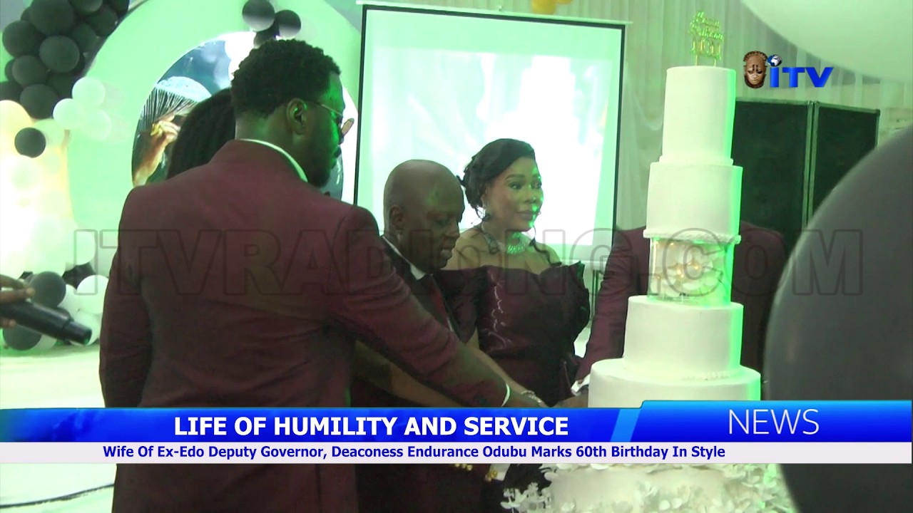 Wife Of Ex-Edo Deputy Governor, Deaconess Endurance Odubu Marks 60th Birthday In Style