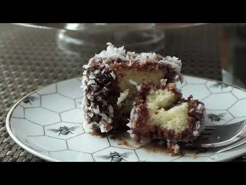 Lamingtons! Perfect for Australia Day | Sponge cake, Coconut, & Nutella