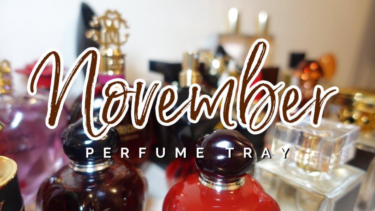 NOVEMBER PERFUME TRAY ROTATION | MY PERFUME COLLECTION 2021