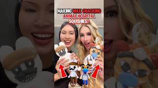 Making “WAX CRACKING” ANIMAL HOSPITAL SQUISHIES! 🏥🐱🐰🕯️