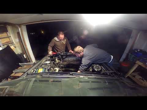 BMW E30 Engine removal. FAIL