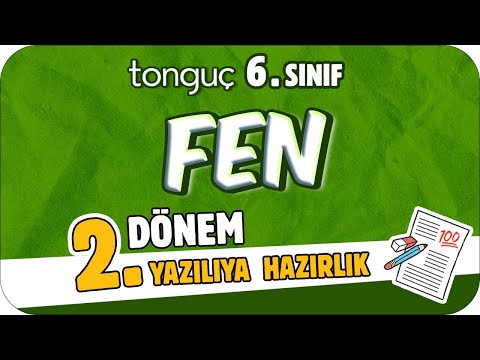 6.Sınıf Fen 2.Dönem 2.Yazılıya Hazırlık 📑 #2024