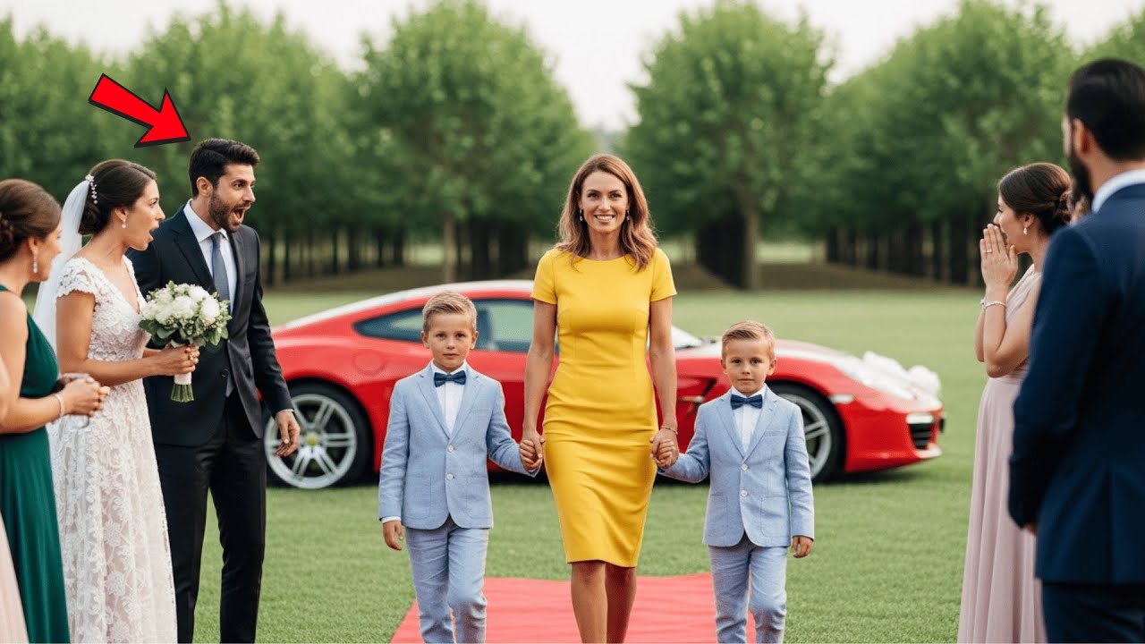 Millionnaire Invite Son Ex Pour L’Humilier… Elle Arrive En Ferrari Avec Des Jumeaux Et Fait Taire