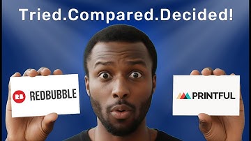Redbubble Vs Printful | Which Print-On-Demand Platform Is Better in 2025?