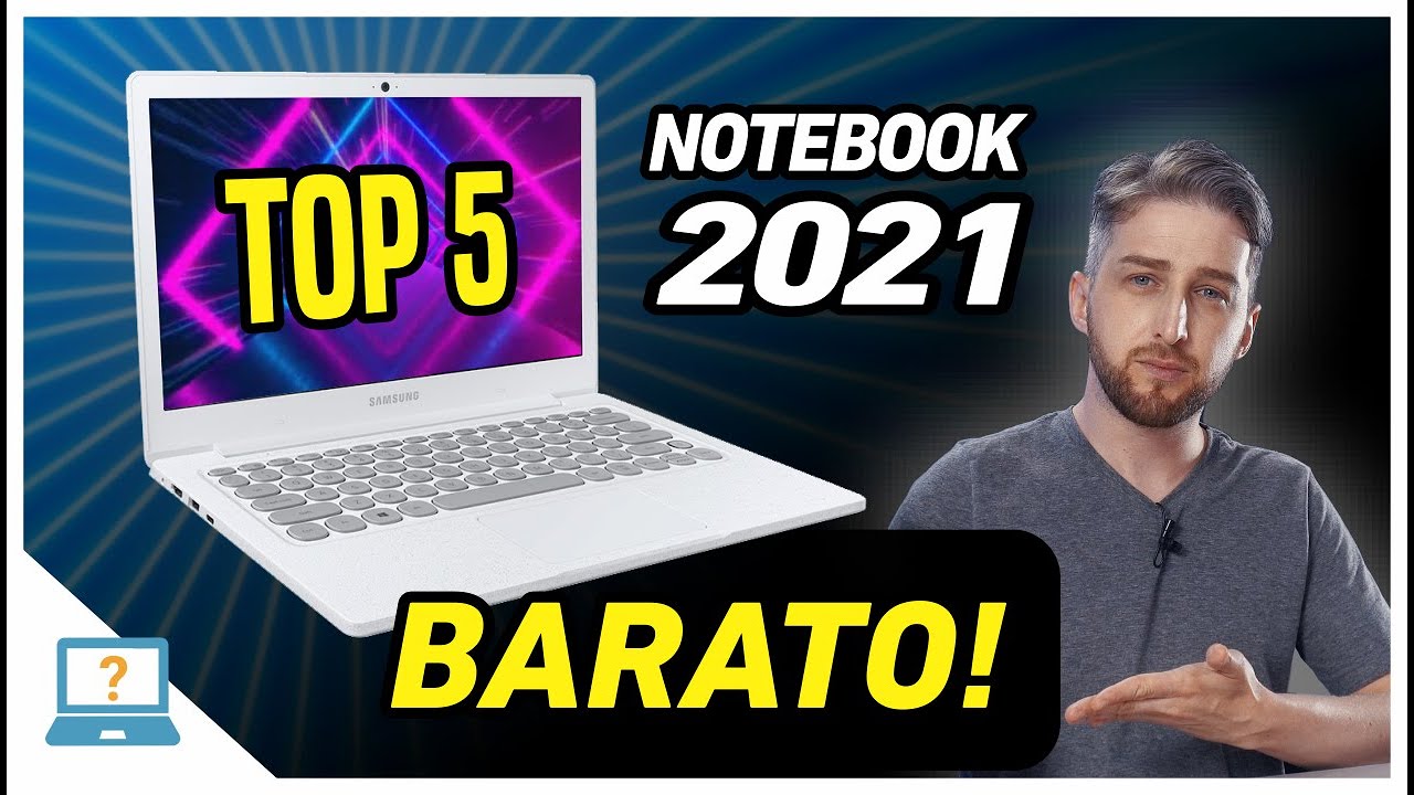 Melhor NOTEBOOK barato 2021 BRASIL 💻 Celeron e Pentium Custo benefício TOP 5 de entrada 1º semestre