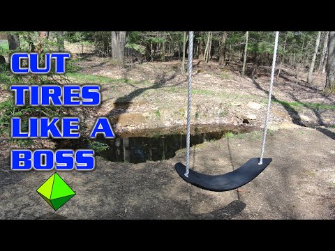 Make Surfer Swing Seat from Tire