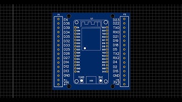 Easy EDA Project 1. Shield ESP32