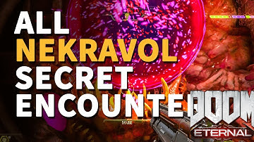 All Secret Encounter Nekravol Doom Eternal Locations