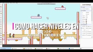 HOW TO MAKE LEVELS IN SMBX 1.4.5 #4 Auto scroll & NPC Generator