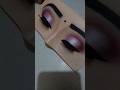 Let's Try Beautiful purple half cut crease eye makeup makar sankranti special 👆✨🩷🧿💜