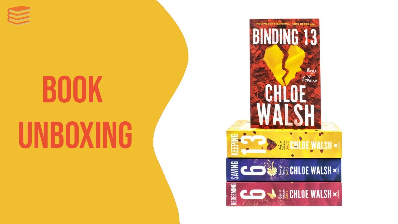 Boys of Tommen Series by Chloe Walsh - Book Unboxing - YouTube